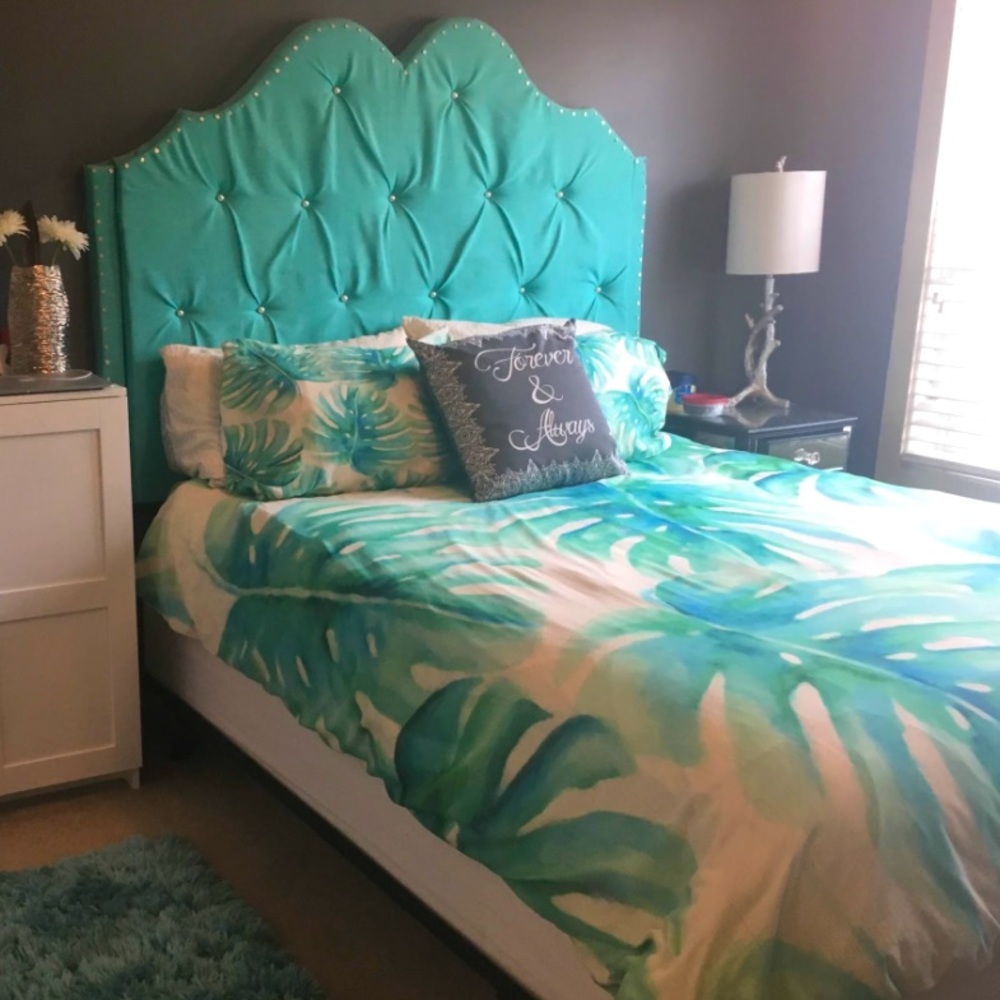 Wayfair Tropical Duvet & Pillowcase Queen Set